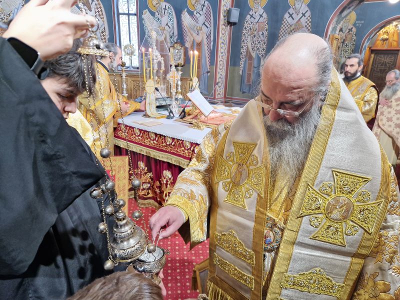 Πρωτοχρονιά στην Ιερά Μητρόπολη Δράμας